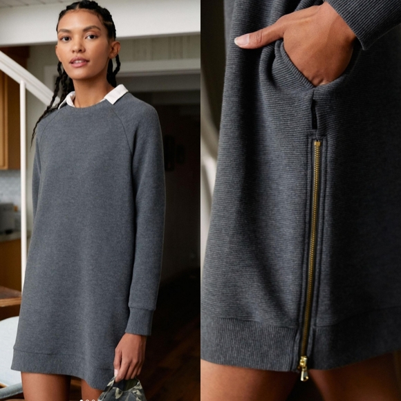 NWT Varley Albret Lounge Sweater Tunic Dress - Picture 6 of 15